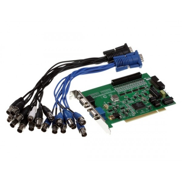 16 Channel GV-600 NTSC/ PAL DVR Boards Card (Green)