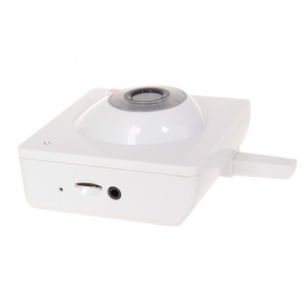 H.264 Wireless IP Webcam with Microphone Speaker (White)