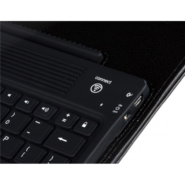 2-in-1 Bluetooth Keyboard & Case for iPad 2, The new iPad & iPad 4 (Black)