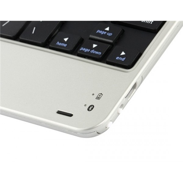 Ultra-slim Mini Bluetooth 3.0 Keyboard for iPad Mini (Silver)