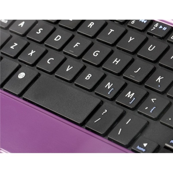 Ultra-slim Mini Bluetooth 3.0 Keyboard for iPad Mini (Purple)