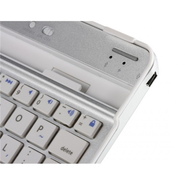 Ultra-slim Mini Bluetooth 3.0 Keyboard for iPad Mini (Silver)