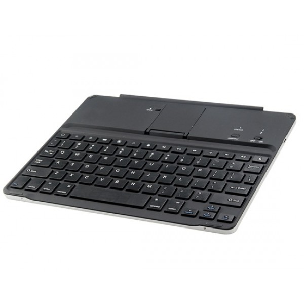 BK3016-B Ultra-Thin Wireless Bluetooth Keyboard with Mount Stand Function for iPad 2 / New iPad (Black)