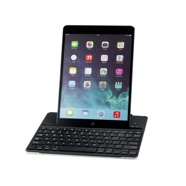 BK3016-B Ultra-Thin Wireless Bluetooth Keyboard with Mount Stand Function for iPad 2 / New iPad (Black)