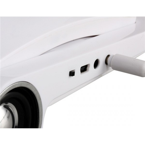 Radiation Protection Telephone Landline & Speaker Base for iPhone 4 & 4S (White)