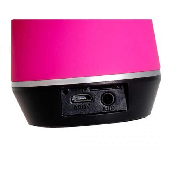 MUSIC S05 Mini Wireless Bluetooth Speaker with TF Card Reader for iPhone, iPad, PC (Pink)