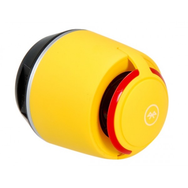 MUSIC S05 Mini Wireless Bluetooth Speaker with TF Card Reader for iPhone, iPad, PC (Yellow)