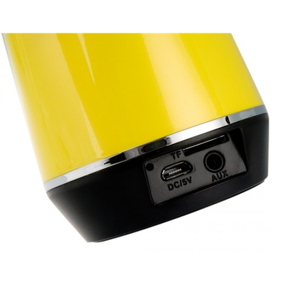 MUSIC S05 Mini Wireless Bluetooth Speaker with TF Card Reader for iPhone, iPad, PC (Yellow)