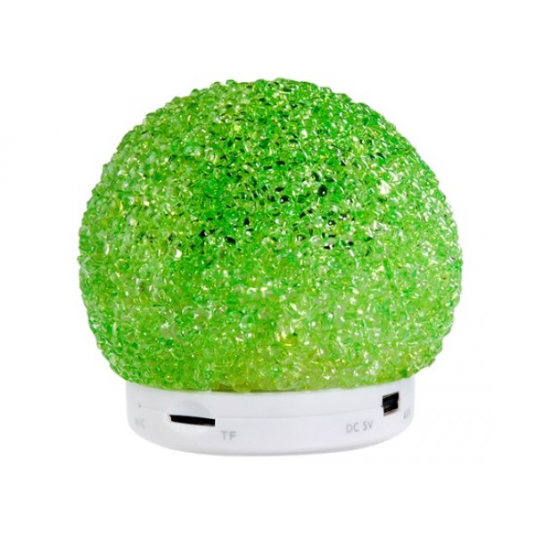 Mini Crystal Snowball Design Wireless Bl...