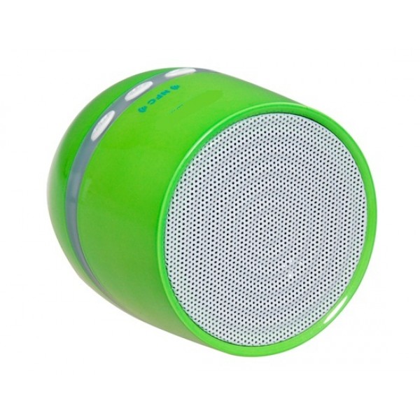 TT026 NFC High Quality Wireless Bluetooth Speaker with LED Light (Green)