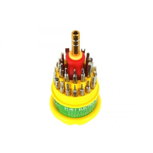 31 in 1 Electric Screwdriver Set (Yellow)