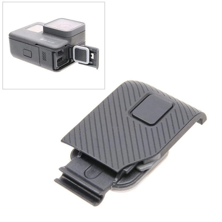 AT753 Protective Side Door Dustproof Cover Replacement for GoPro Hero 5/6