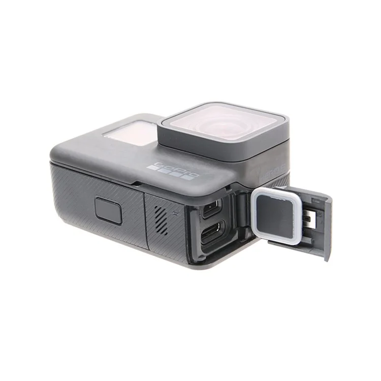 AT753 Protective Side Door Dustproof Cover Replacement for GoPro Hero 5/6