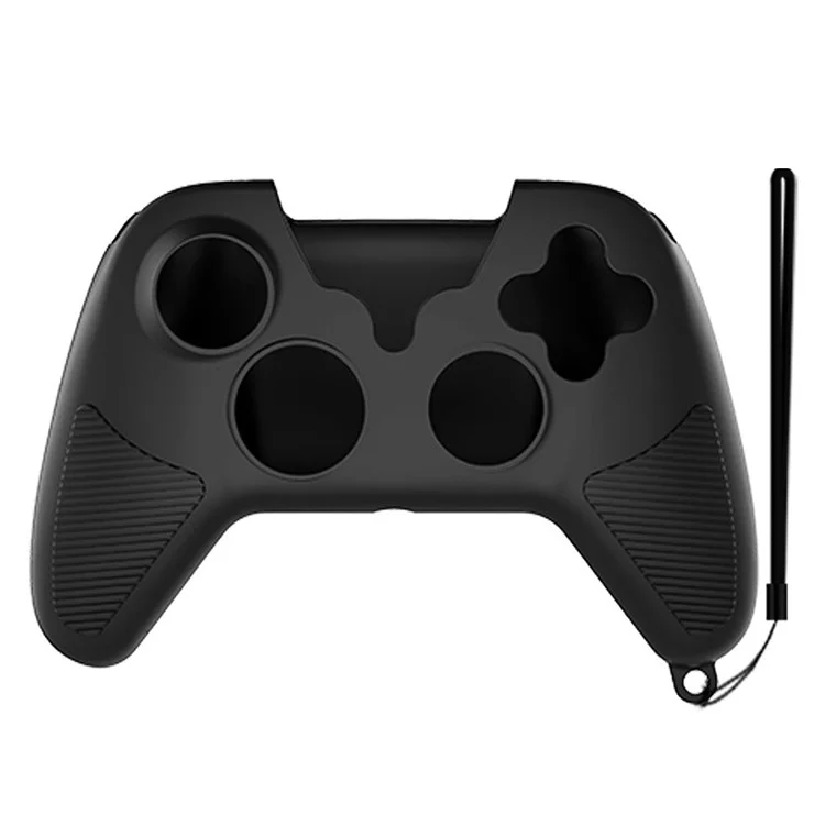 V2 Anti-Slip Grip Silicone Cover Protector Case for SONY PS5 Controller - Black