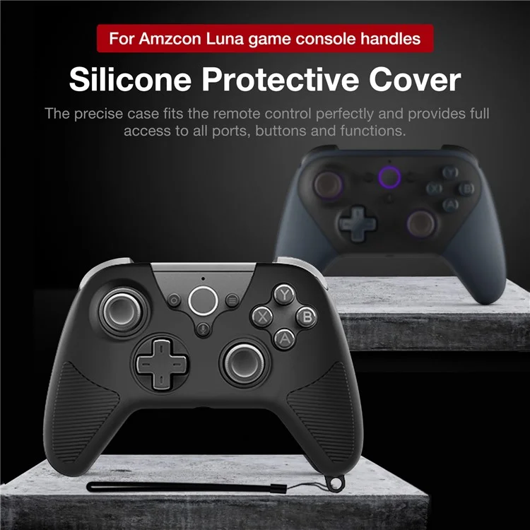 V2 Anti-Slip Grip Silicone Cover Protector Case for SONY PS5 Controller - Black