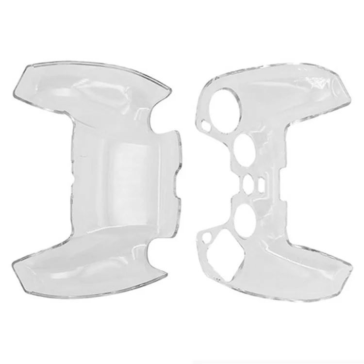 For PS5 Game Controller Transparent PC Cover Gamepad Splittable Protective Case