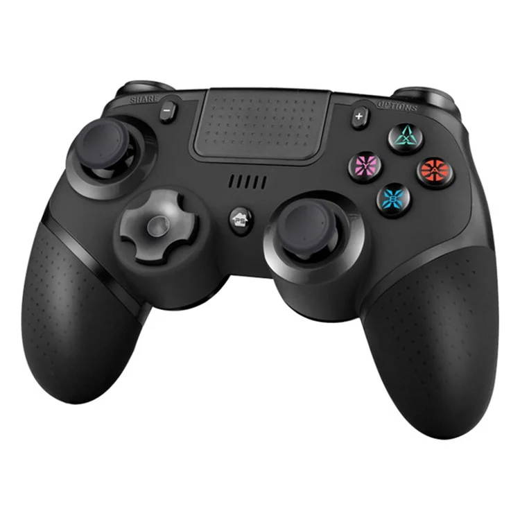 HY-3106 6-Axis Wireless Bluetooth Gaming Controller for Switch, PS4, Android - Black