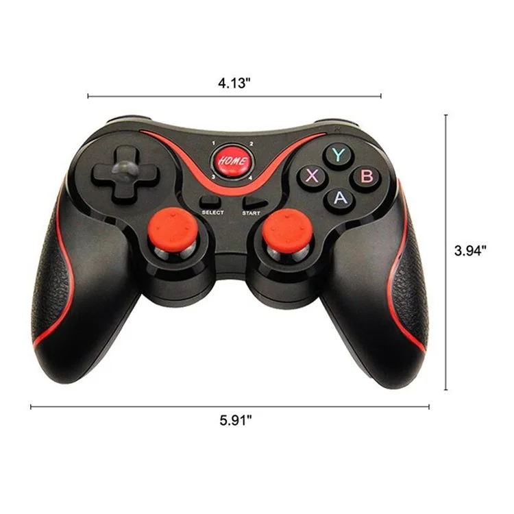 X3 Wireless Bluetooth Gamepad Handle Controller, Support iOS Android Windows Systems