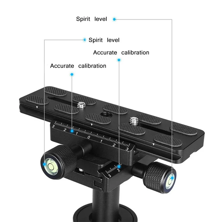 S60 Photography Aluminum Alloy Handheld Stabilizer for Steadycam Steadicam DSLR Camcorder