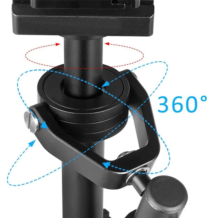 S60 Photography Aluminum Alloy Handheld Stabilizer for Steadycam Steadicam DSLR Camcorder