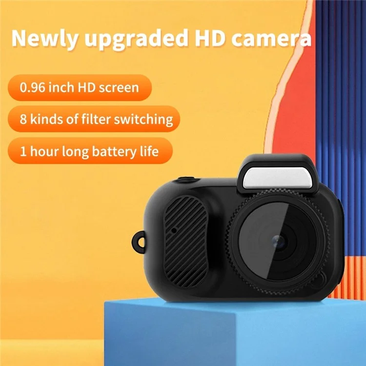 Y3000 Student Digital Camera HD 0.96 inch Screen Video Camera Kids Camera Support TF Card