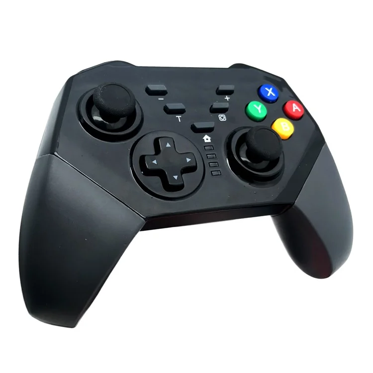 Switch PRO controller Wireless Bluetooth Gamepad for Switch Console with TURBO Keys Grinding and PC/Android - Black